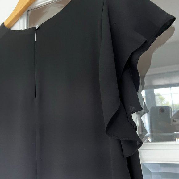 Babaton Ruffle sleeve mini dress - Picture 2 of 4